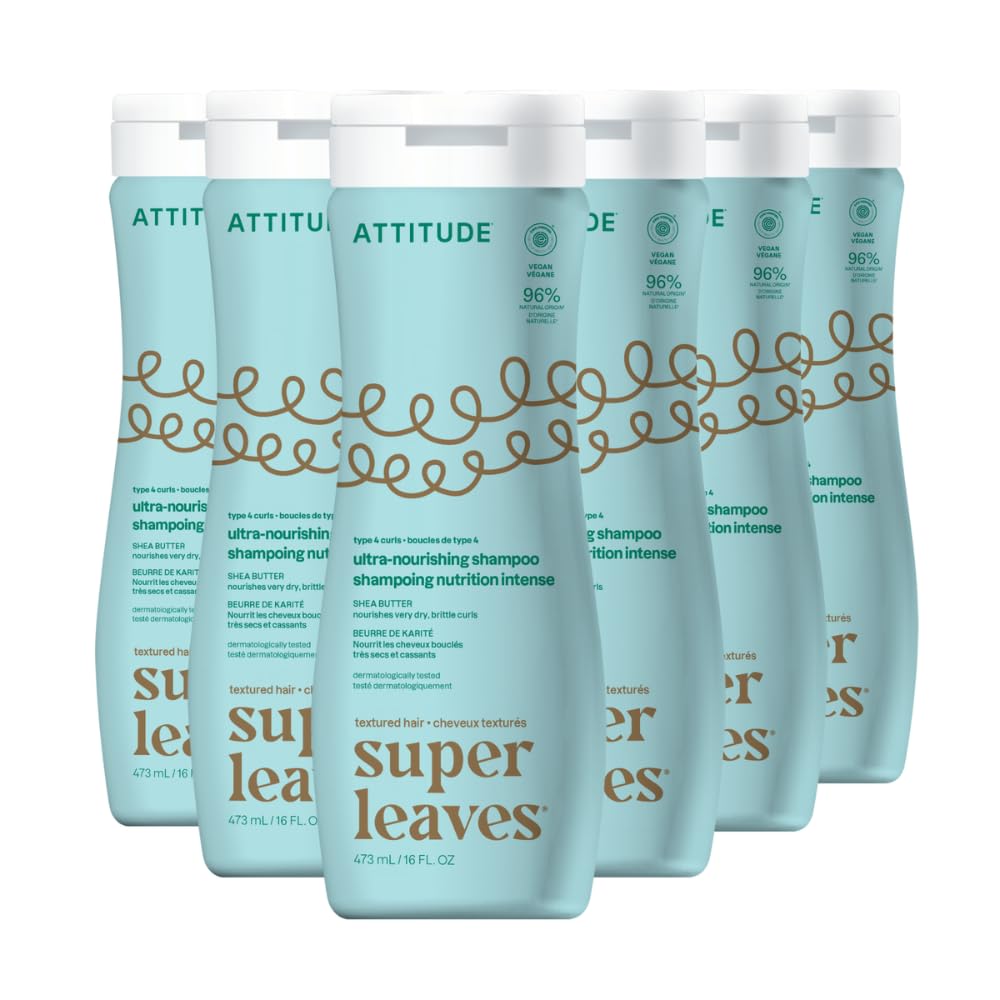 ATTITUDE Moisturizing Shampoo for Dry & Damaged Hair, EWG Verified 32 Fl Oz