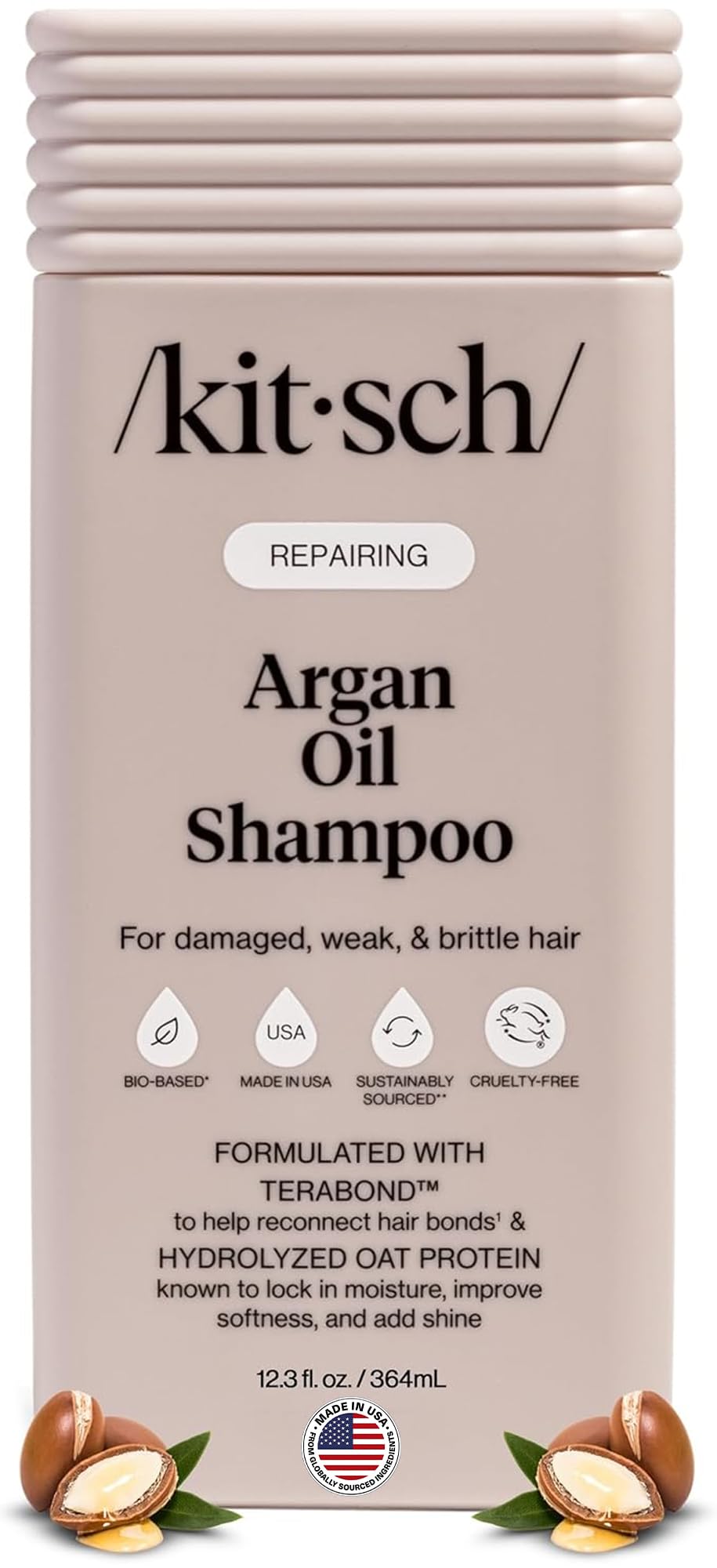 Kitsch Rosemary & Biotin Shampoo for Hair Growth – Made in USA, 12.3 oz