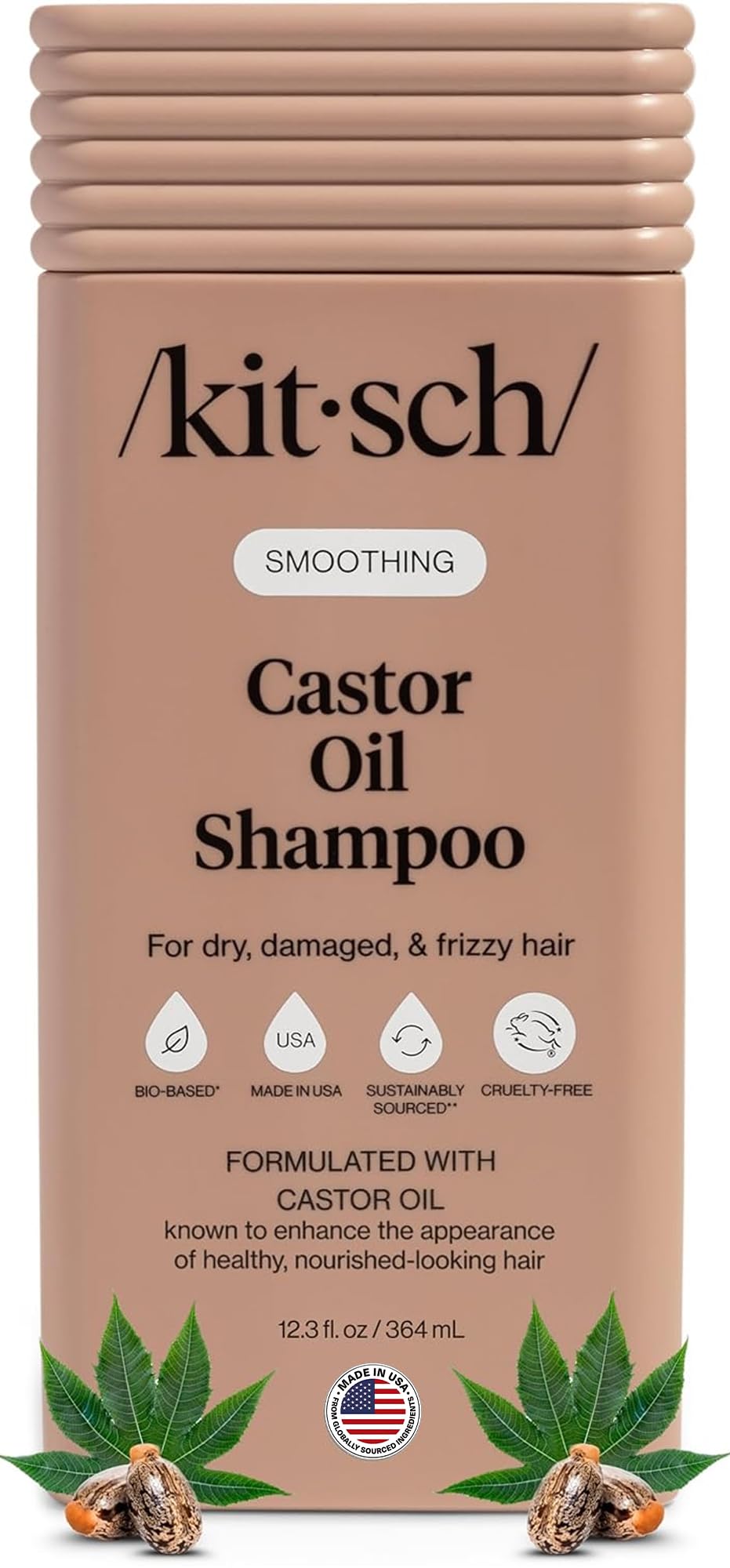 Kitsch Rosemary & Biotin Shampoo for Hair Growth – Made in USA, 12.3 oz