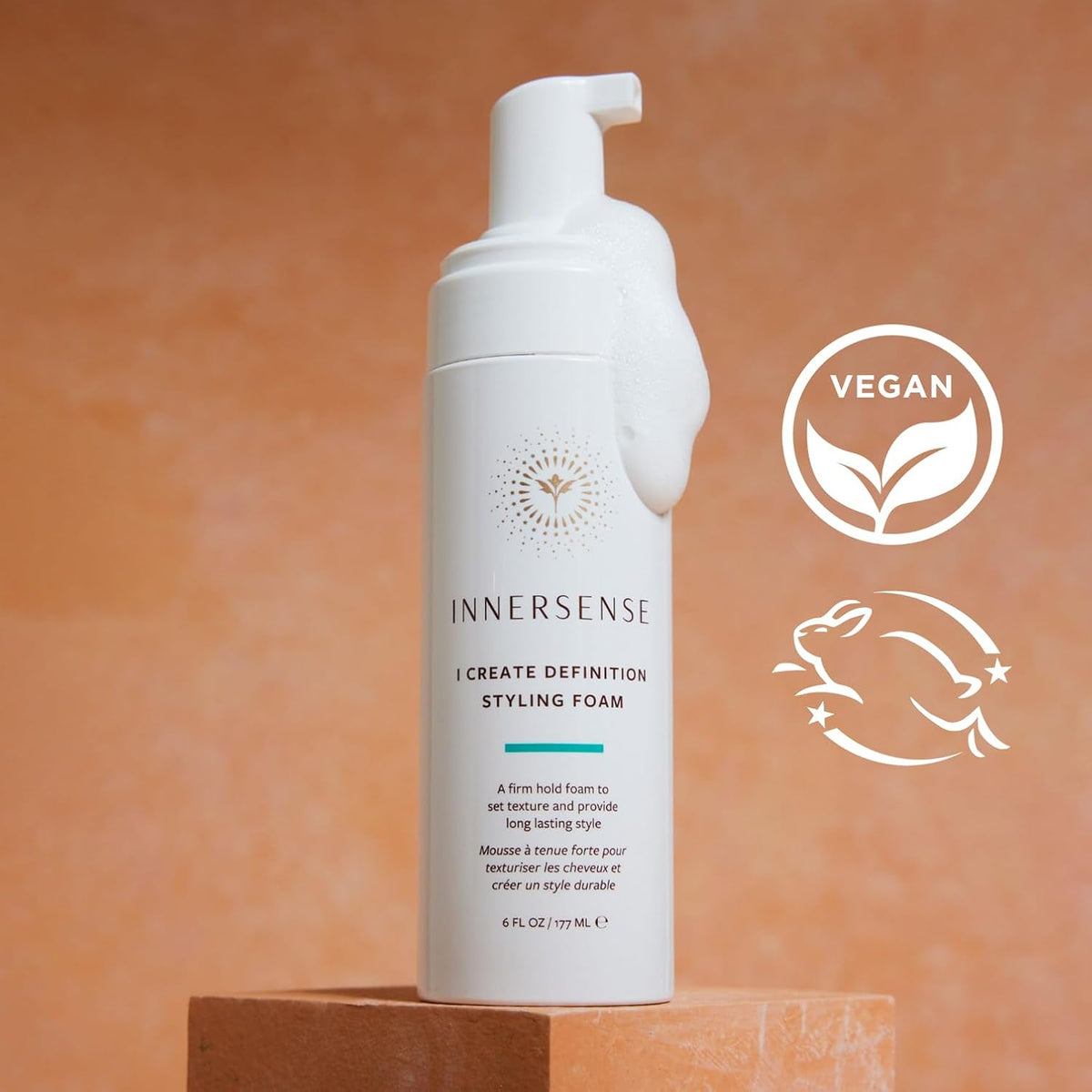 INNERSENSE Organic Beauty - I Create Definition Styling Foam (6oz)