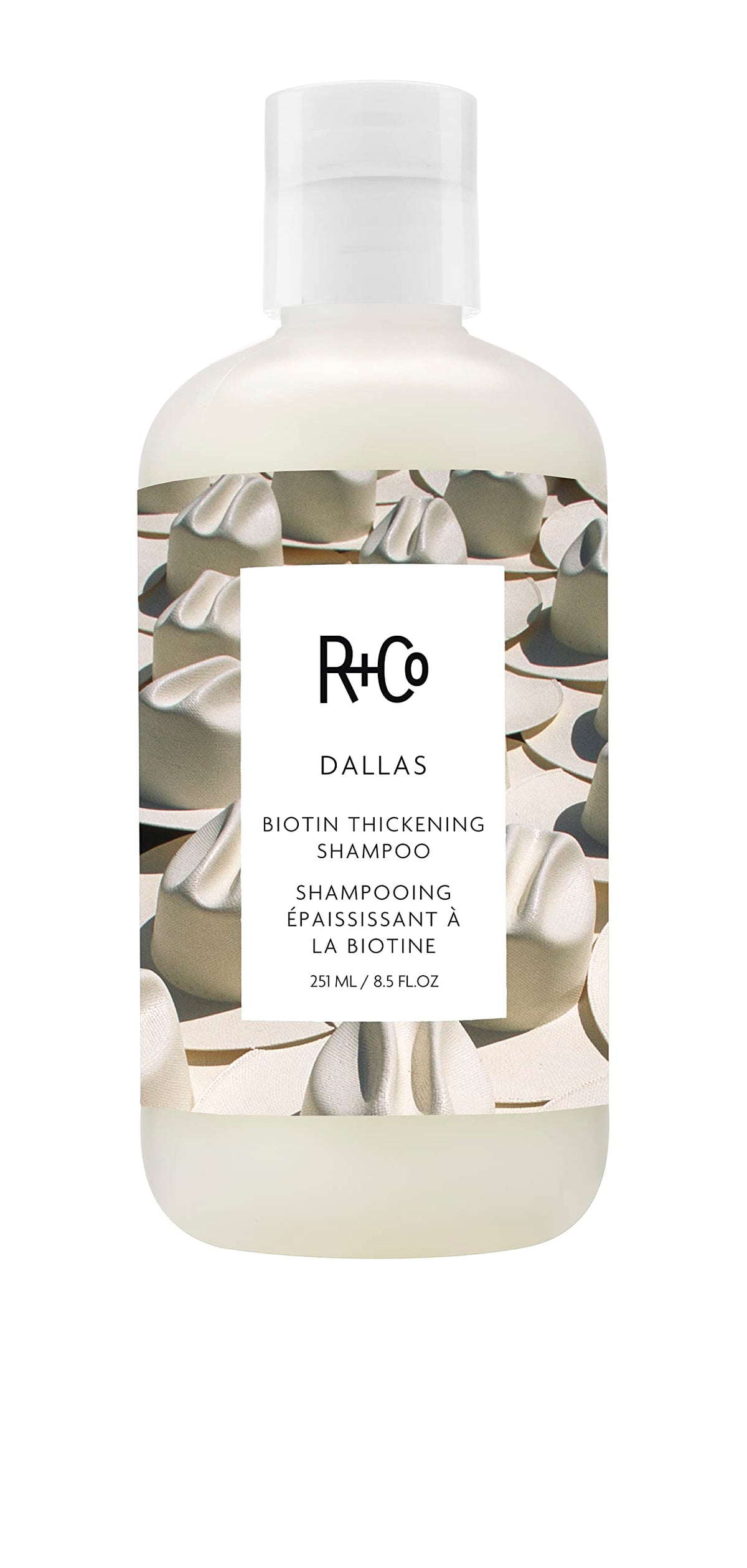R+Co DALLAS Biotin Thickening Shampoo – Volumizing & Strengthening Hair Cleanser, All Hair Types