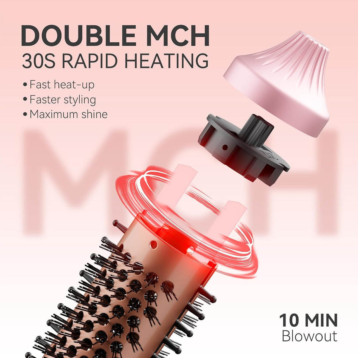 MINI Thermal Brush 1 Inch for Short Hair