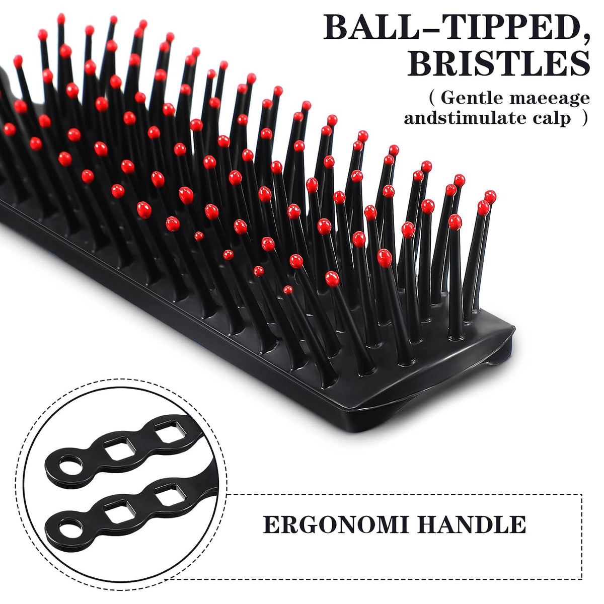 100 Pcs Disposable Vent Hair Brushes Bulk for Homeless Care Kits