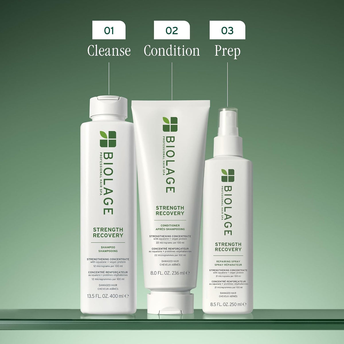 Biolage Strength Recovery Shampoo – For Damaged Hair