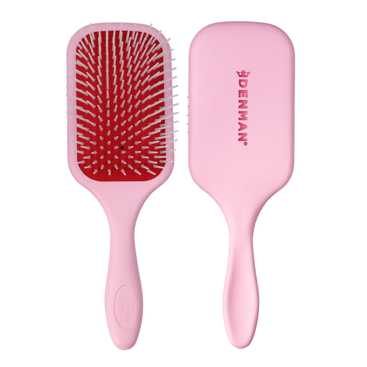 Denman Power Paddle Hair Brush for Quick and Convenient Detangling, Blow Drying and Styling - Combination of D3 Styling Pens & Paddle Brush - For Men and Women P038