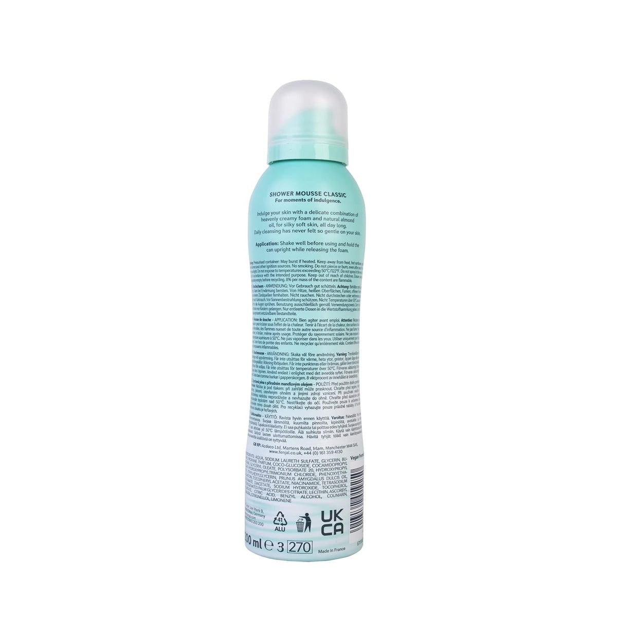 Fenjal Shower Mousse 200ml for Silky Soft Skin
