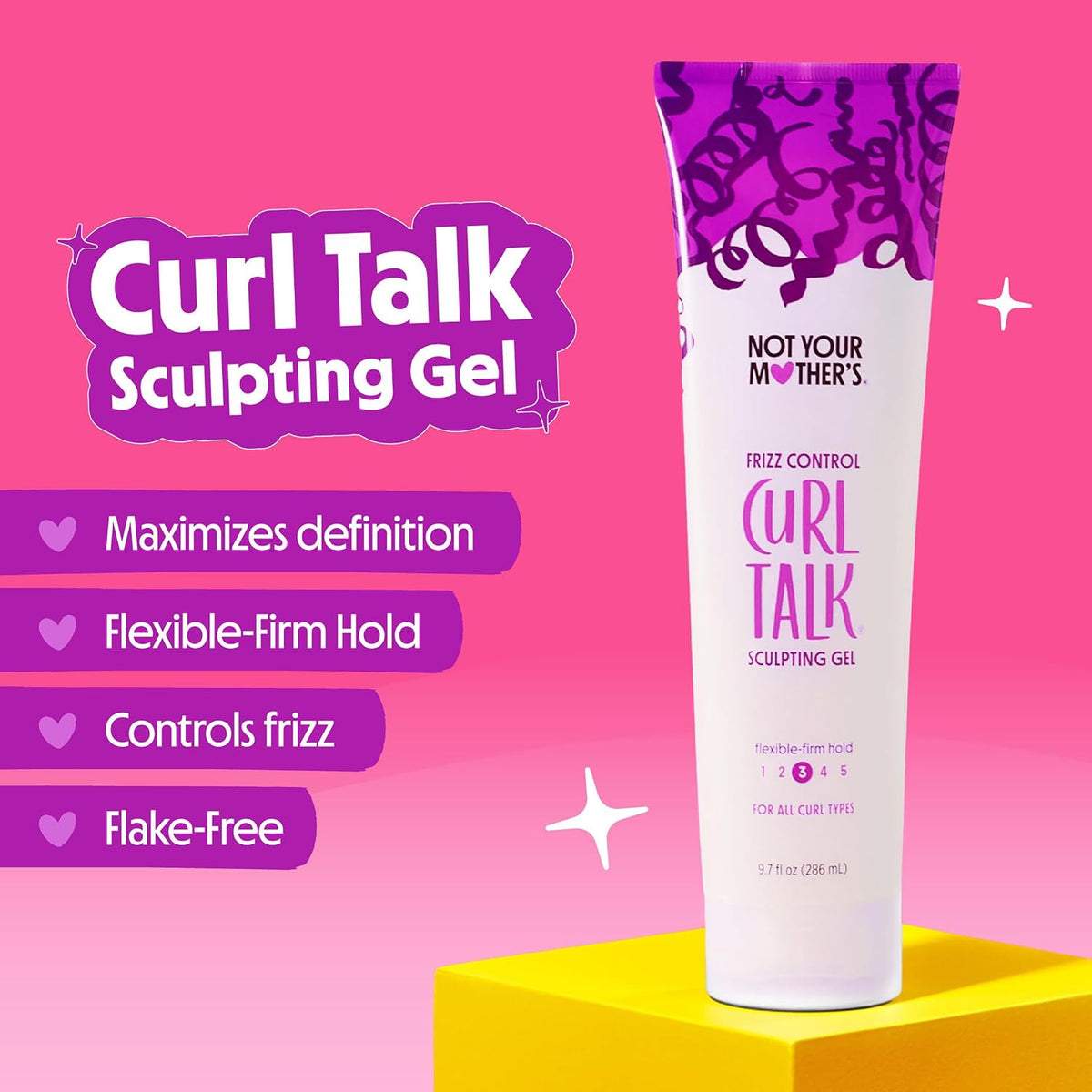 Not Your Mother's Curl Talk Defining Cream, Styling Gel, & Mousse - 3 Pack