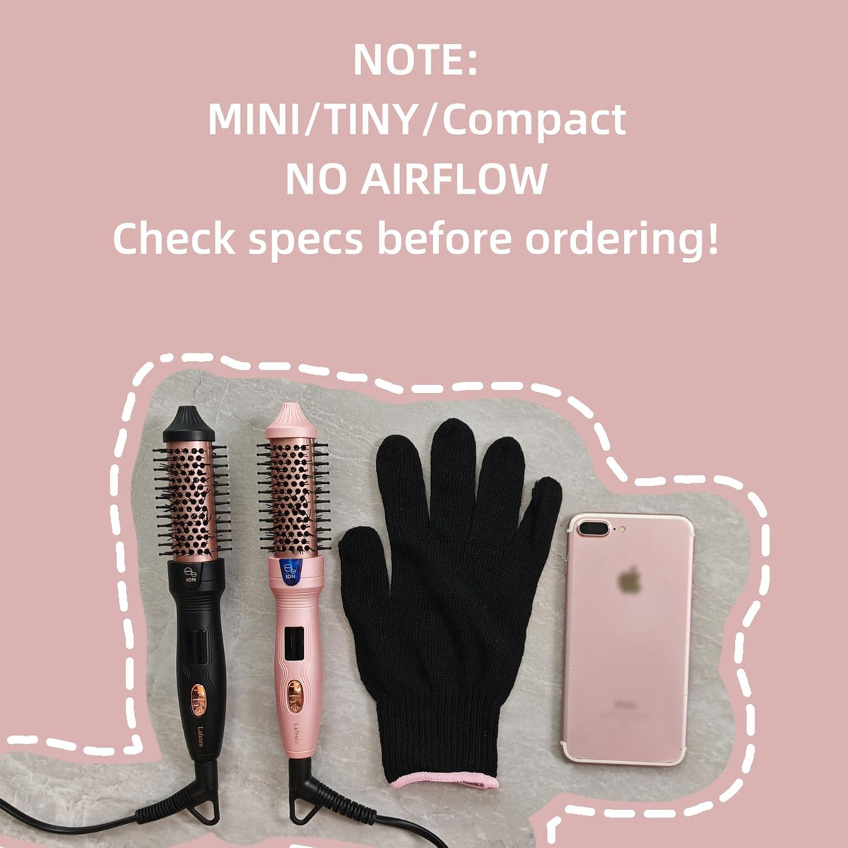 MINI Thermal Brush 1 Inch for Short Hair
