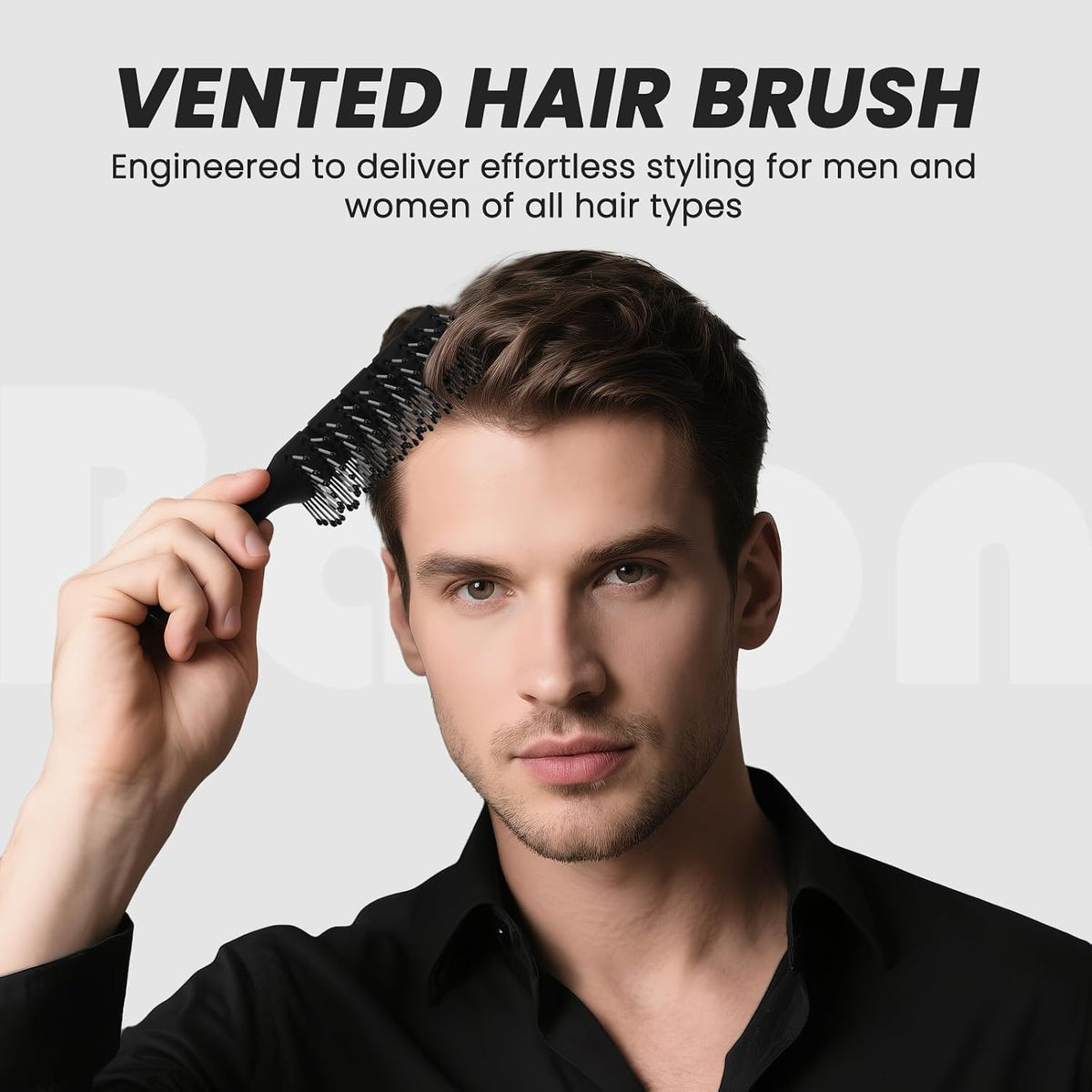 Hair Brush for Men and Women, Pain-Free Speed Dry Detangling Brush