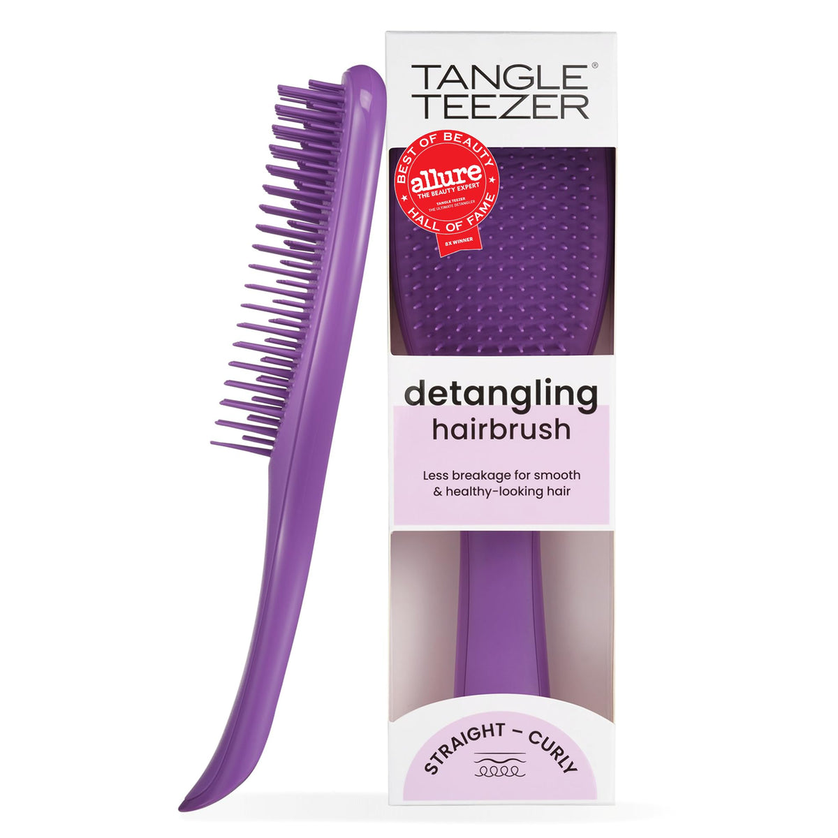 Tangle Teezer Ultimate Detangler Brush, Straight to Wavy, Sweet Lavender