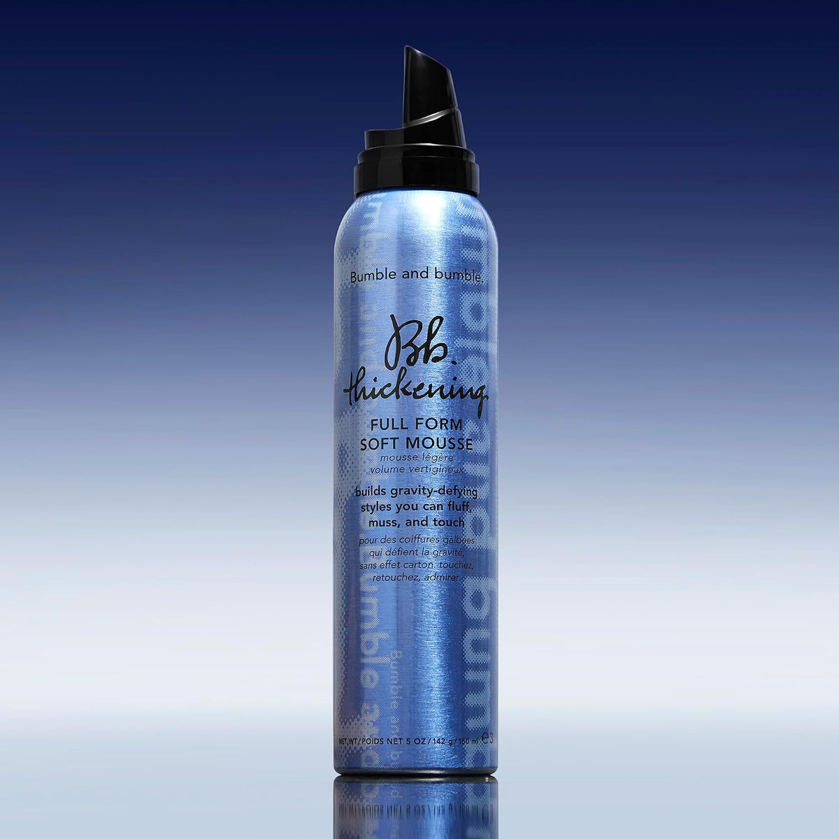Bumble and bumble. Thickening Full Form Soft Hair Mousse | Volumizing Hair Mousse Adds Heat Protection and Soft Hold | Anti Frizz | For Fine to Medium Straight, Wavy Hair Types, 5 Ounce