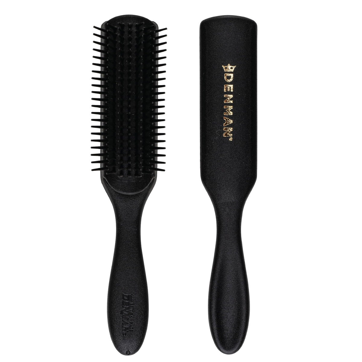 Denman D3 Original Curl Definer & Styler, Curly Hair Brush for Women & Men – 7 Row Detangling & Curl Defining Brush for Smooth Defined Curls - a precision Styling Brush for straight hair