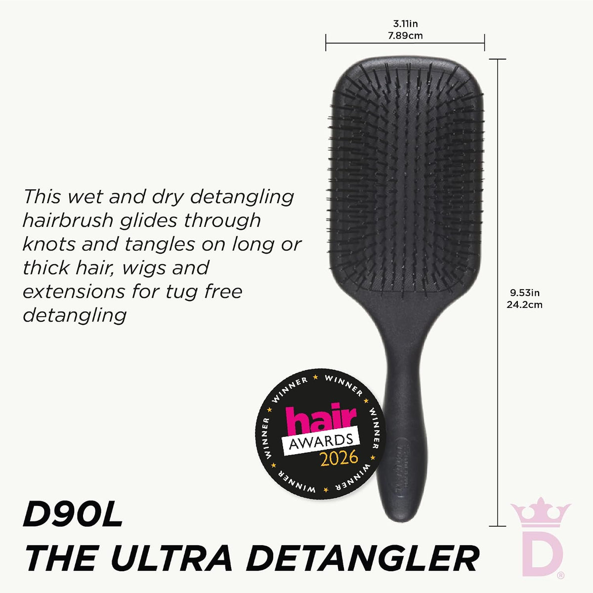 Denman Denman D 90 L Tangle Tamer Ultra Brush