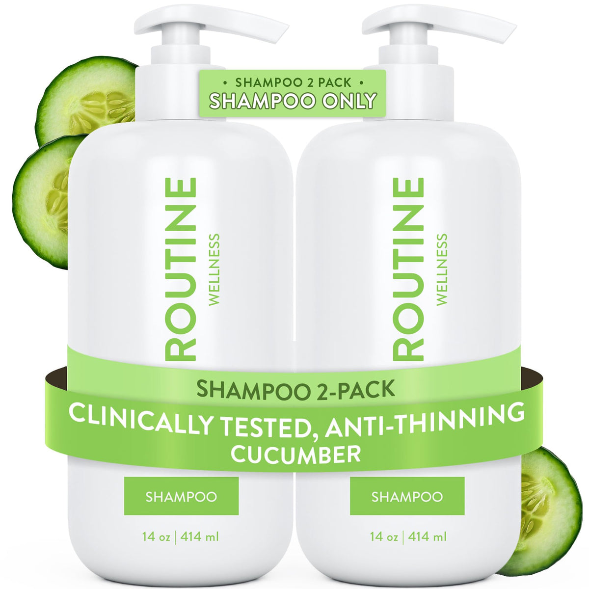 Routine Wellness Anti-Thinning Volumizing Shampoo - Lavender & Cedar