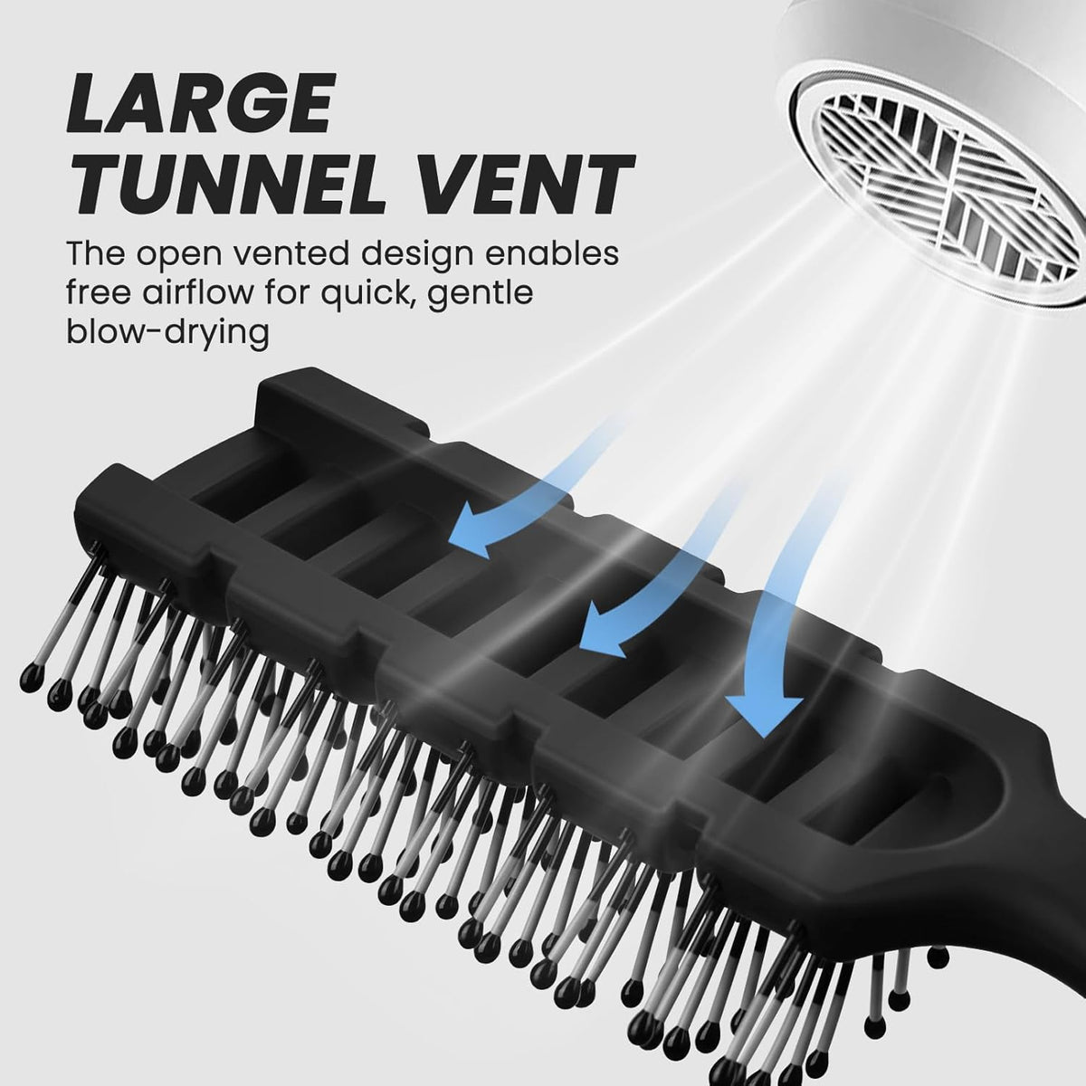 Hair Brush for Men and Women, Pain-Free Speed Dry Detangling Brush