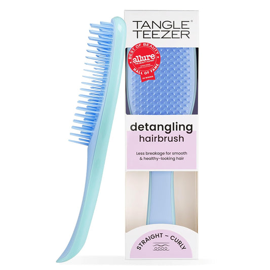 Tangle Teezer Ultimate Detangler Brush, Straight to Wavy, Denim Blues