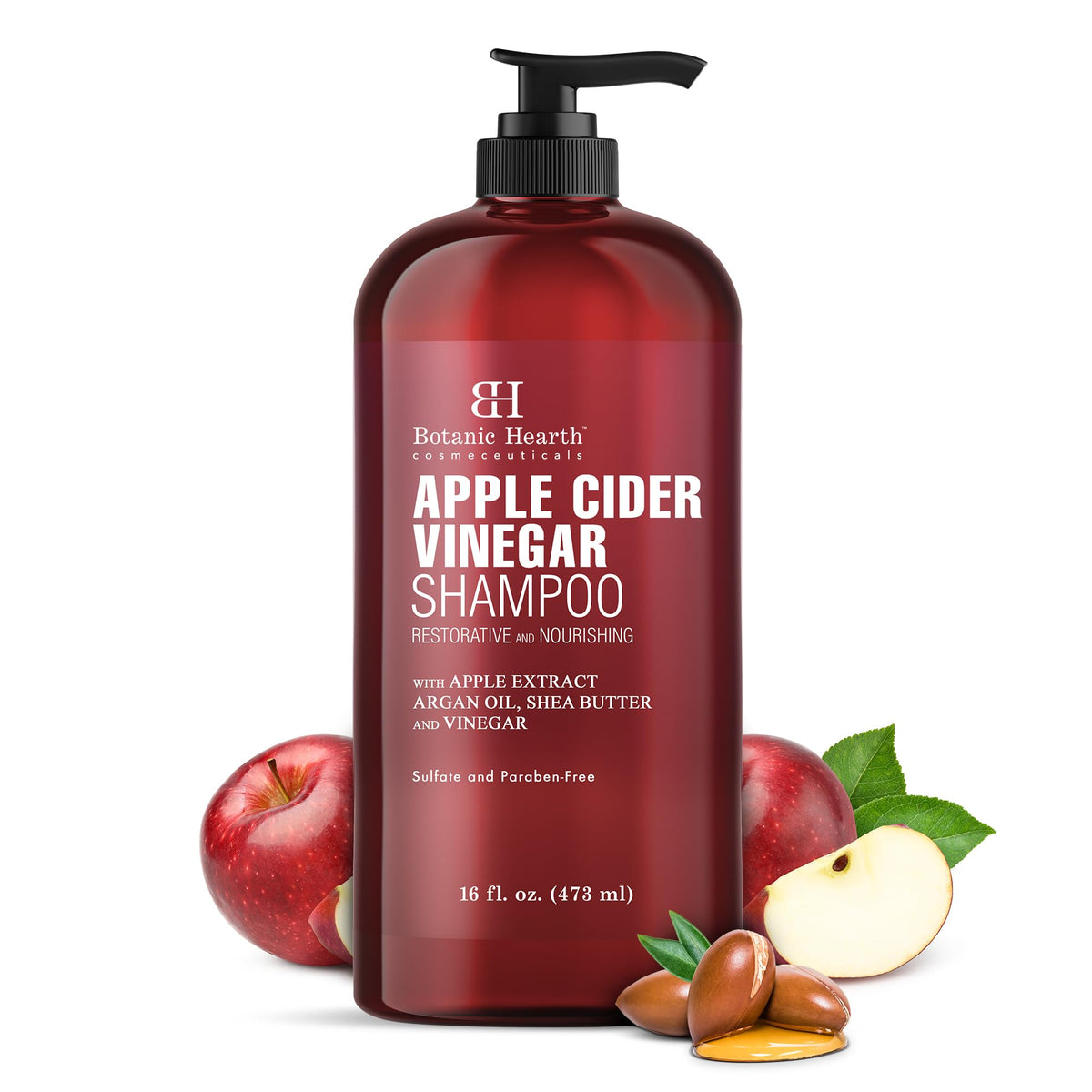 Botanic Hearth Tea Tree Shampoo - 16 Fl oz, Deep Cleans, Refreshes Scalp