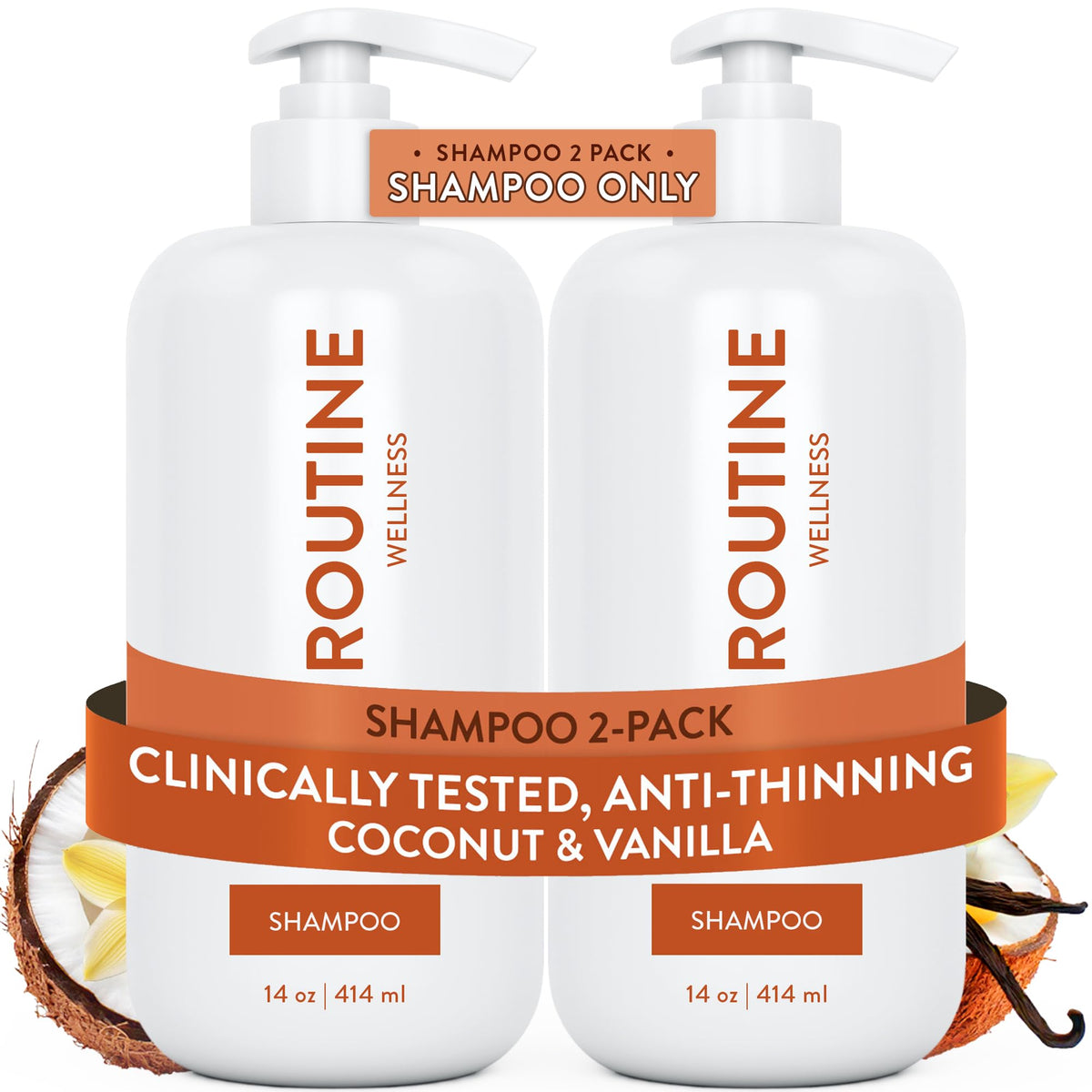 Routine Wellness Anti-Thinning Volumizing Shampoo - Lavender & Cedar