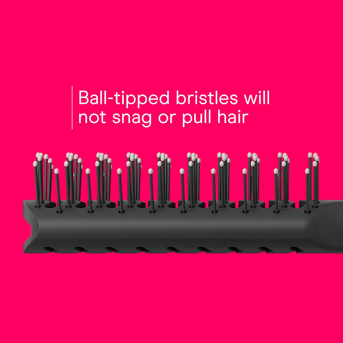 Conair Hair Brush Set, Grip & Lift Vent, Full-Size & Mid-Size, Black