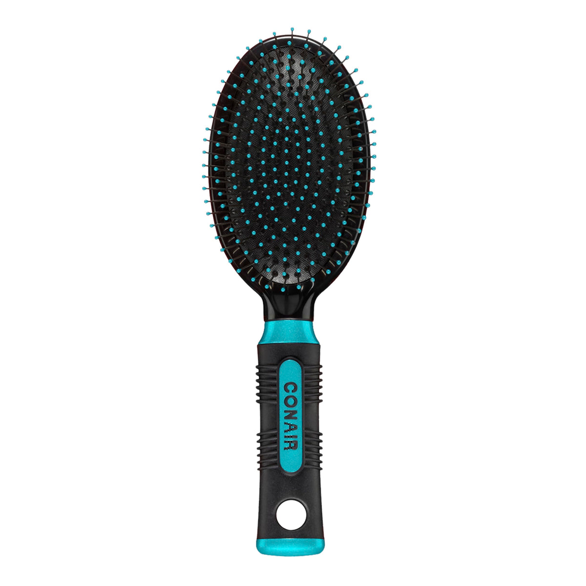 Conair Hair Brush, Detangling, Metal Bristles, Cushion Base, Teal