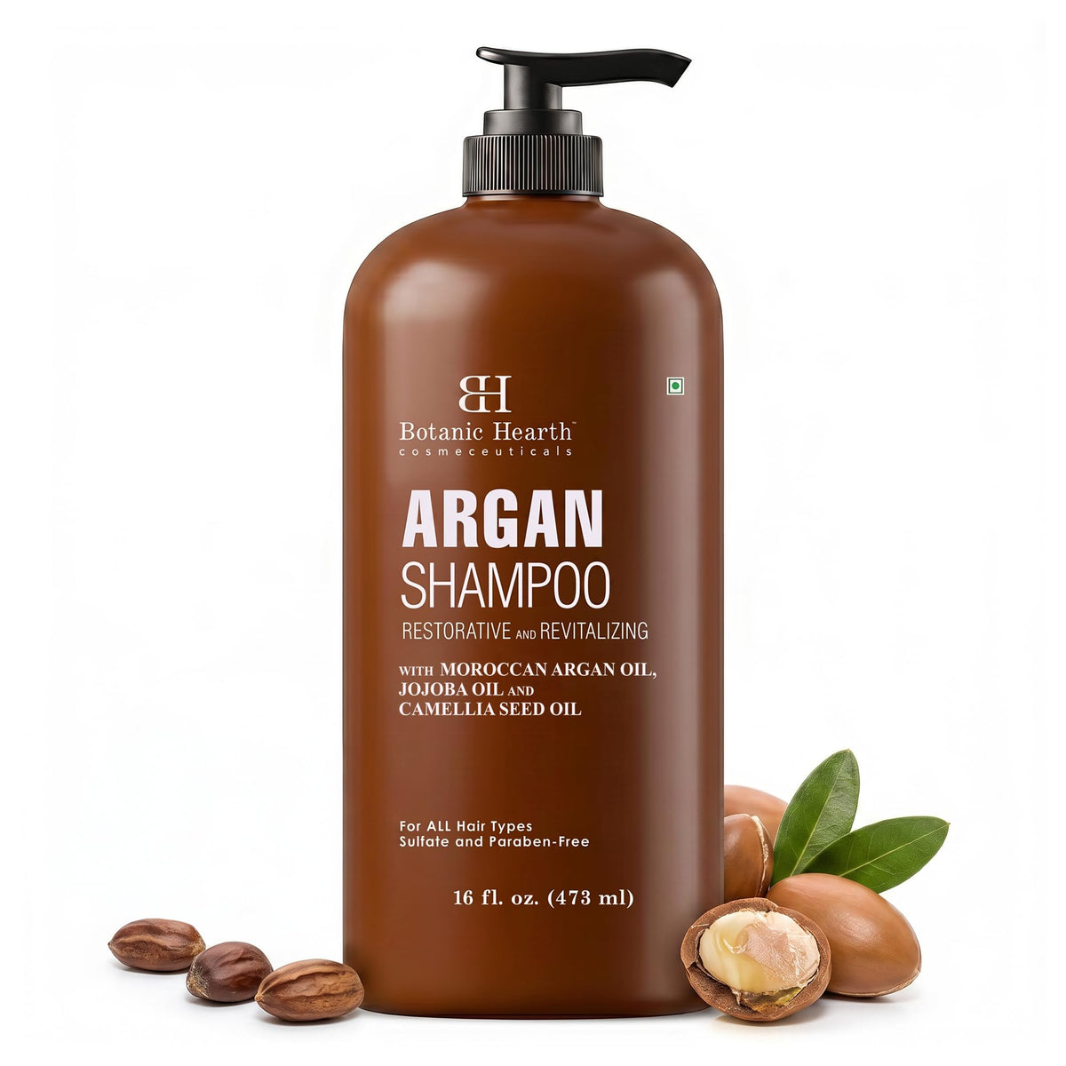 Botanic Hearth Tea Tree Shampoo - 16 Fl oz, Deep Cleans, Refreshes Scalp