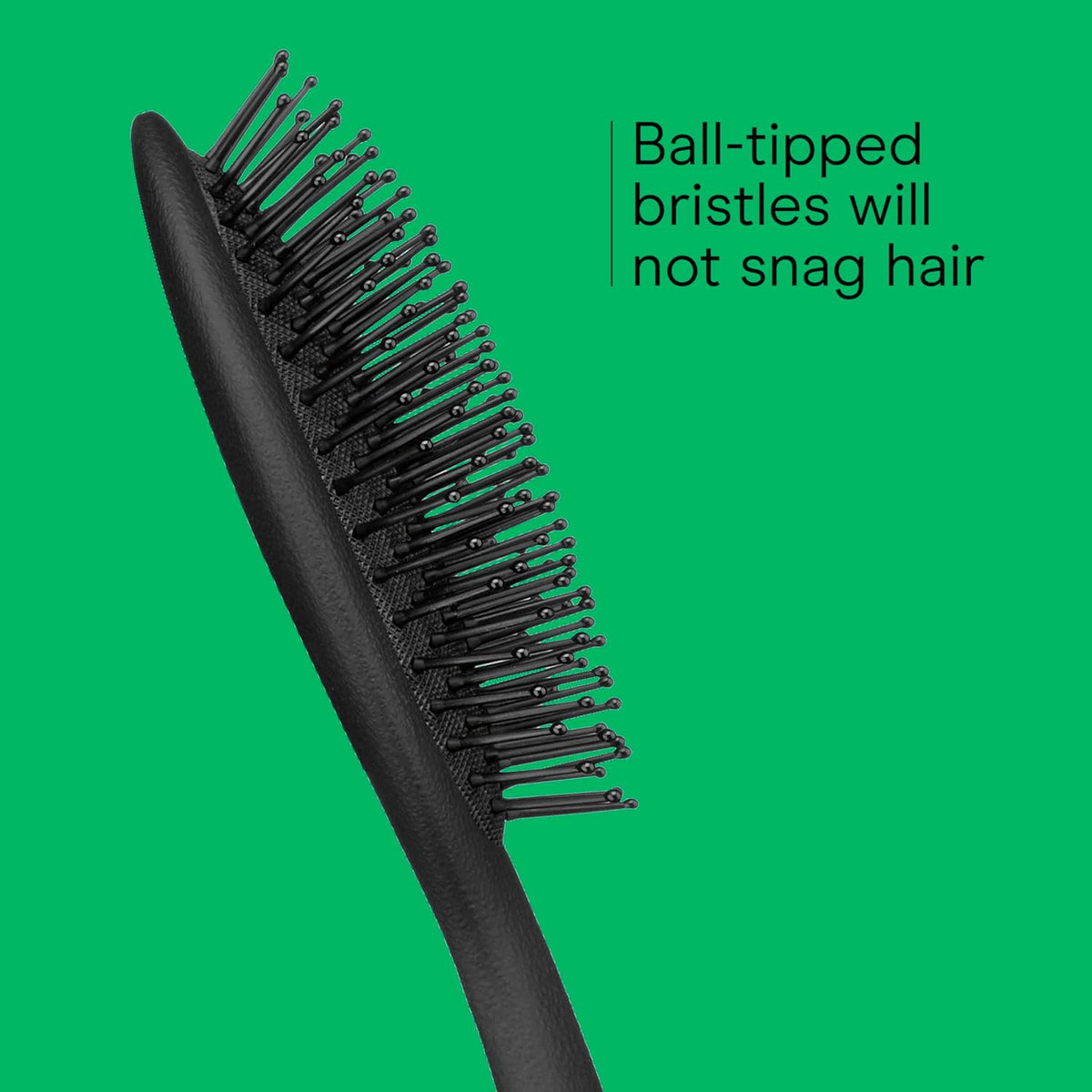Conair Hair Brush, Men's Detangler, Everyday Brushing, Black