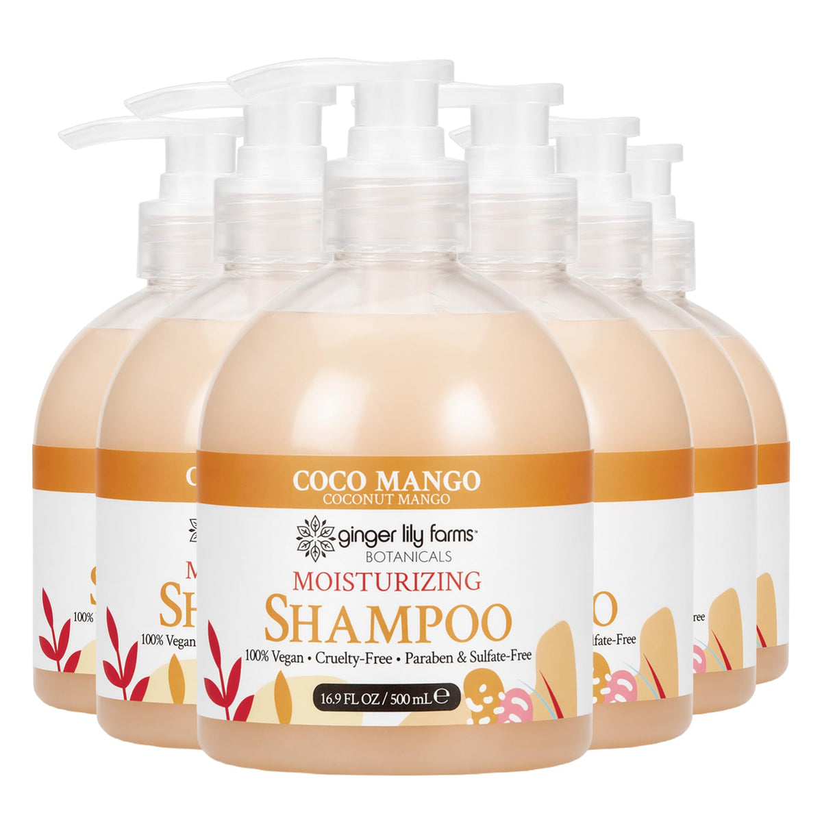 Ginger Lily Farms Botanicals Shampoo, 128oz, Island Tranquility
