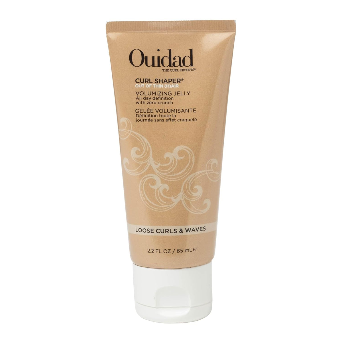 Ouidad Curl Shaper Out Of Thin (H) Air Volumizing Jelly Hair Styling Gel – Lightweight Curl Enhancer for Loose Curls & Waves, Soft Hold with No Crunch, Sulfate-Free & Mineral Oil Free