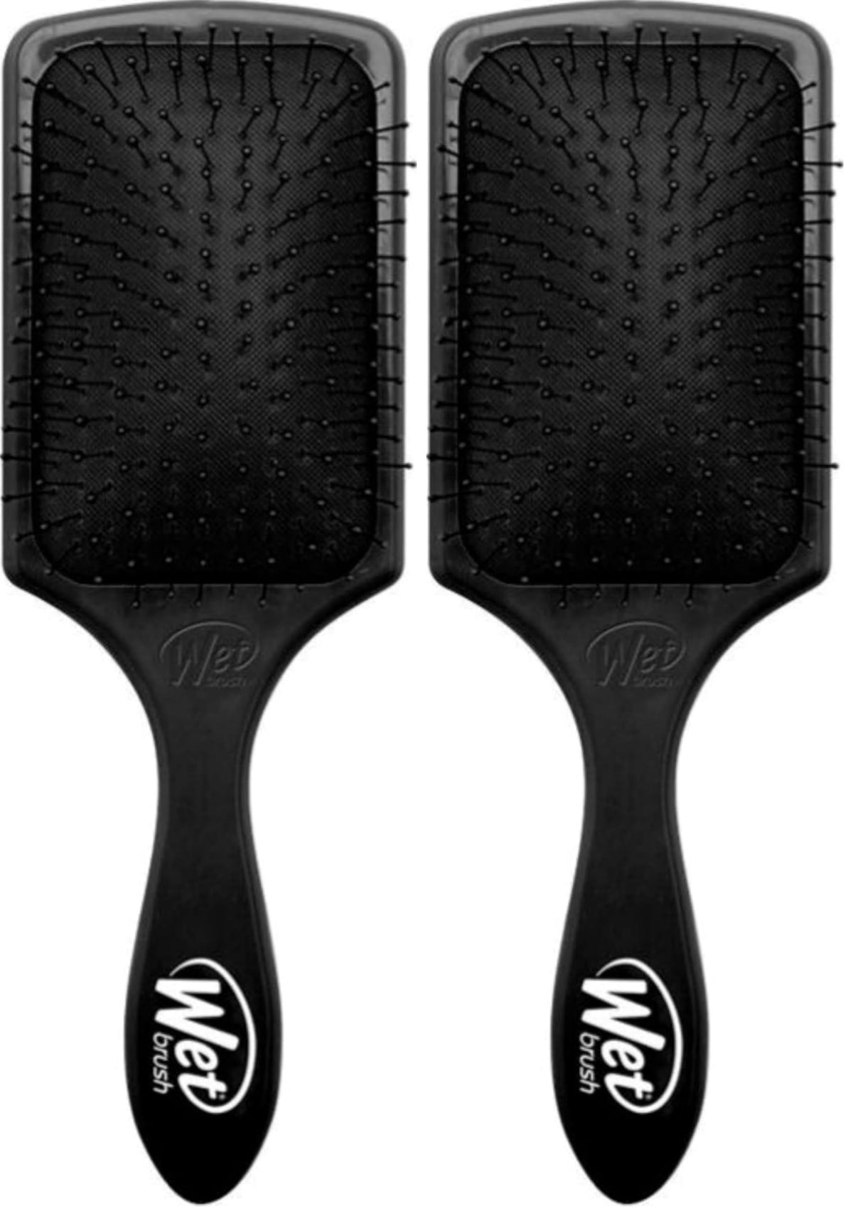 Wet Brush Paddle Detangler Hair Brush, Sky, Ultra-Soft IntelliFlex Bristles with AquaVent Design, Great For Treatment & Mask Application, Women, Men, Wet, Dry and Damaged Hair
