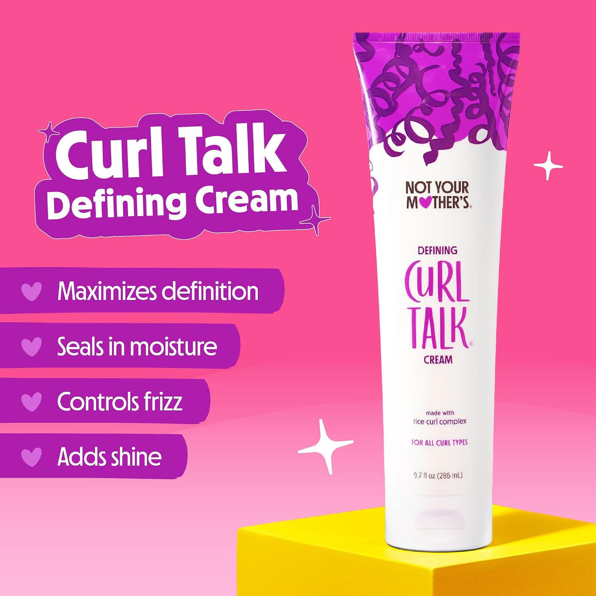 Not Your Mother's Curl Talk Defining Cream, Styling Gel, & Mousse - 3 Pack
