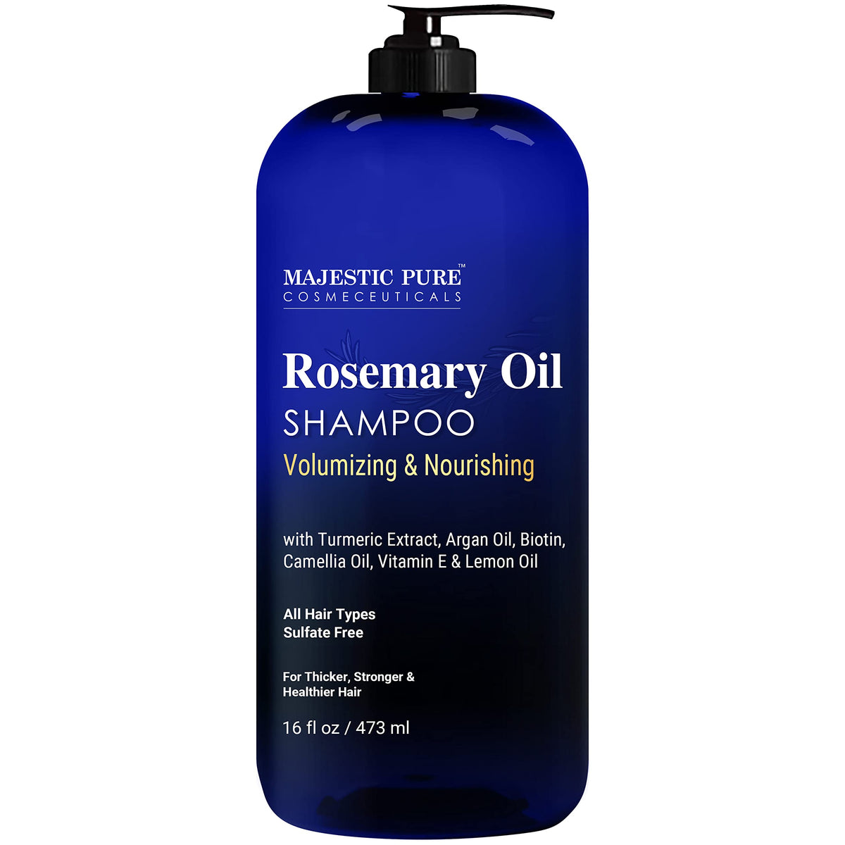 Majestic Pure Biotin Shampoo Sulfate & Paraben Free - 16 Fl Oz