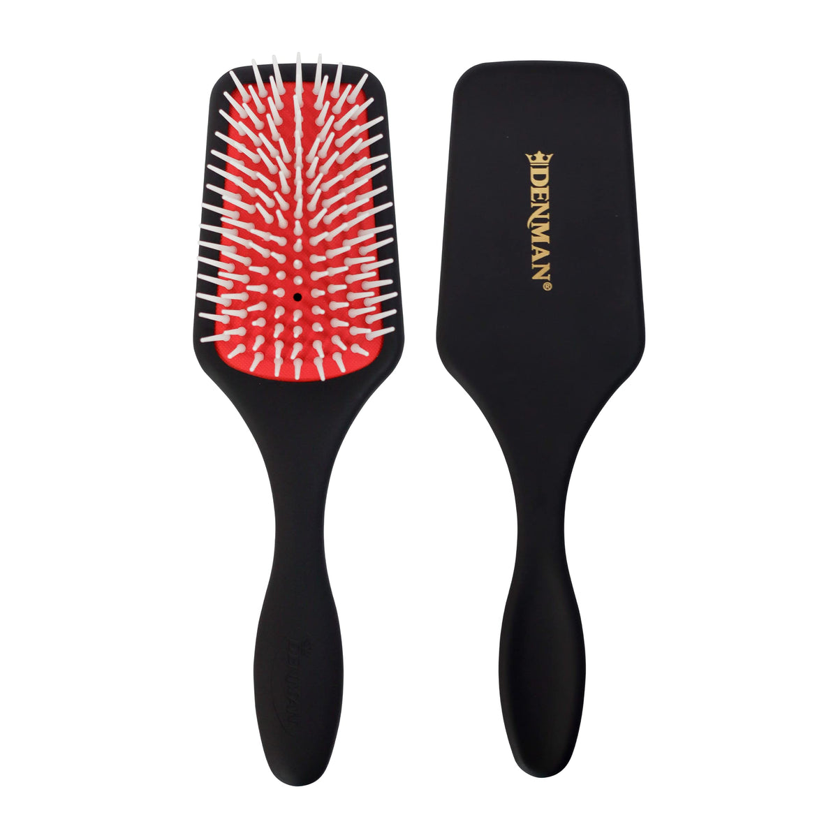 Denman Power Paddle Hair Brush for Quick and Convenient Detangling, Blow Drying and Styling - Combination of D3 Styling Pens & Paddle Brush - For Men and Women P038
