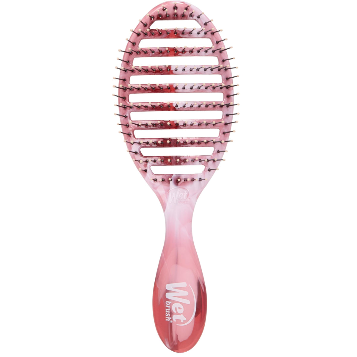 Wet Brush Speed Dry Hair Brush, Amazon Exclusive Aqua, Vented Design & Soft HeatFlex Bristles, Blow Dry Safe, Ergonomic Handle Manages Tangles & Uncontrollable Strands, Pain-Free Hair Accessories