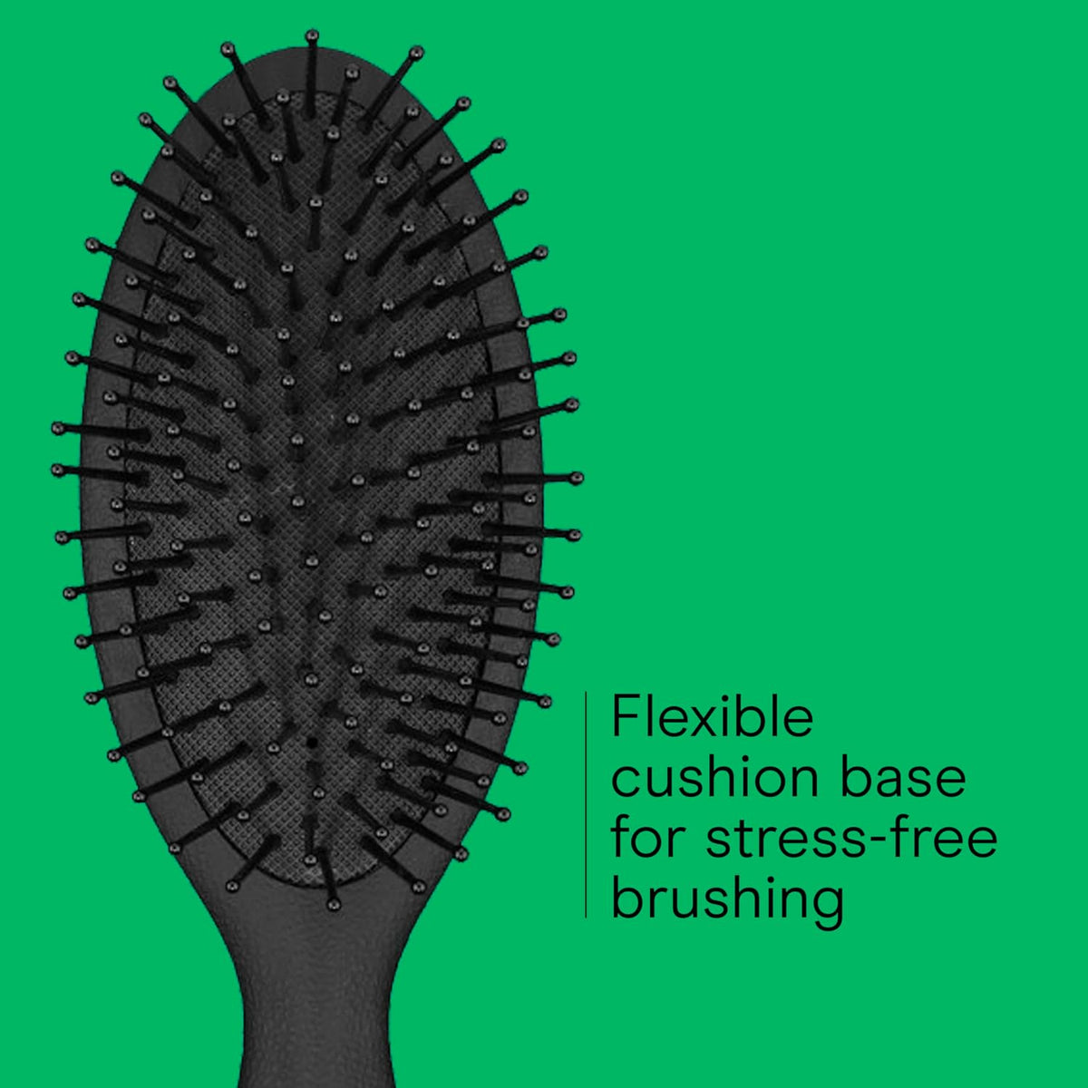 Conair Hair Brush, Men's Detangler, Everyday Brushing, Black
