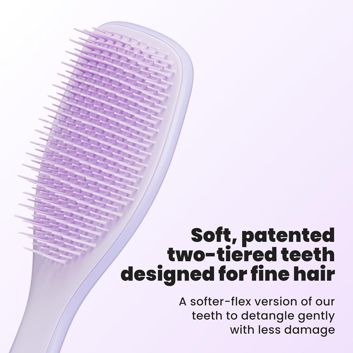 Tangle Teezer Fine Ultimate Detangler Brush for Fine Hair, Hypnotic Heather