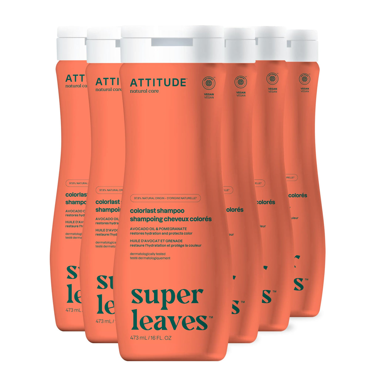ATTITUDE Moisturizing Shampoo for Dry & Damaged Hair, EWG Verified 32 Fl Oz
