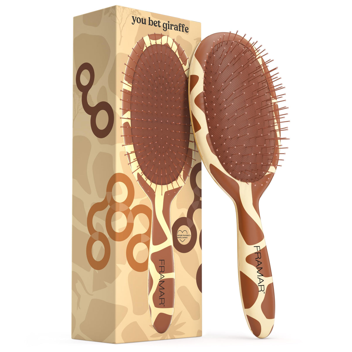 Framar Detangling Brush for Curly Hair, Hair Brushes for Women Detangler