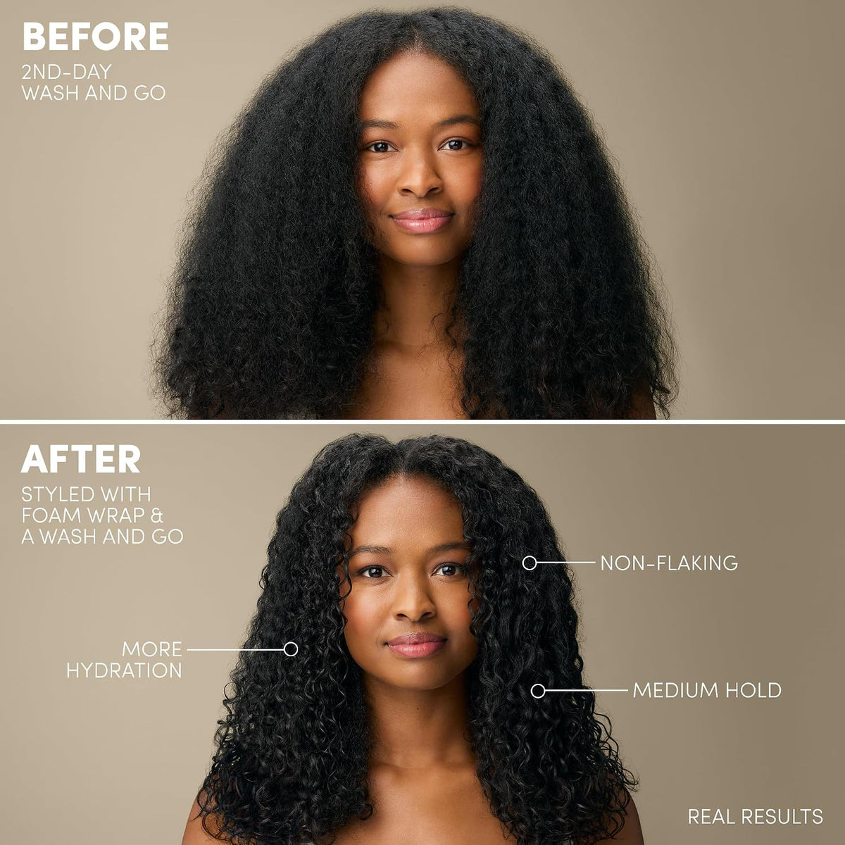 Mizani Foam Wrap Curly Hair Styling Foam Mousse - For Curly Hair