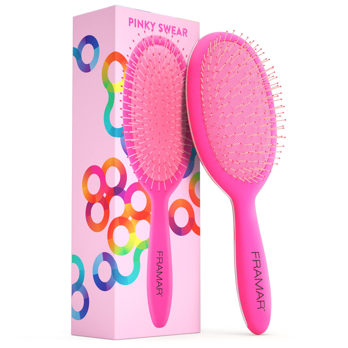 Framar Detangling Brush for Curly Hair, Hair Brushes for Women Detangler