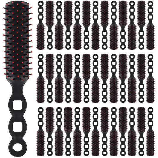 100 Pcs Disposable Vent Hair Brushes Bulk for Homeless Care Kits