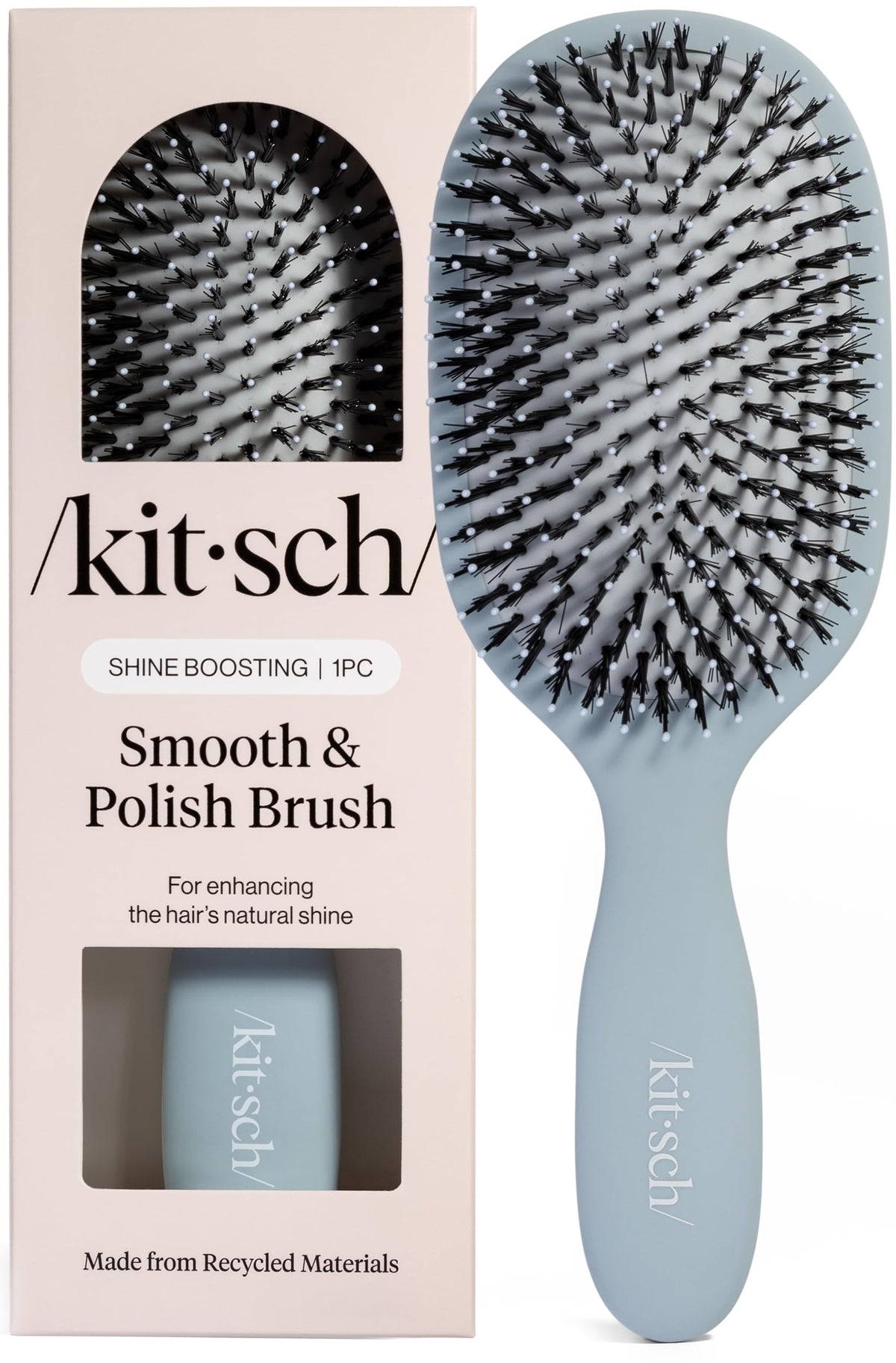 Kitsch Smooth & Polish Hair Brushes For Women and Men - Terracotta