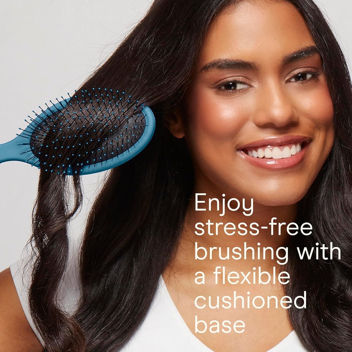 Conair Hair Brush Set, Detangling, 3-Pc, Beige, Navy, Coral