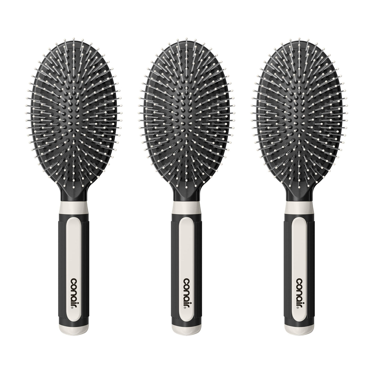 Conair Hair Brush, Detangling, Metal Bristles, Cushion Base, Teal