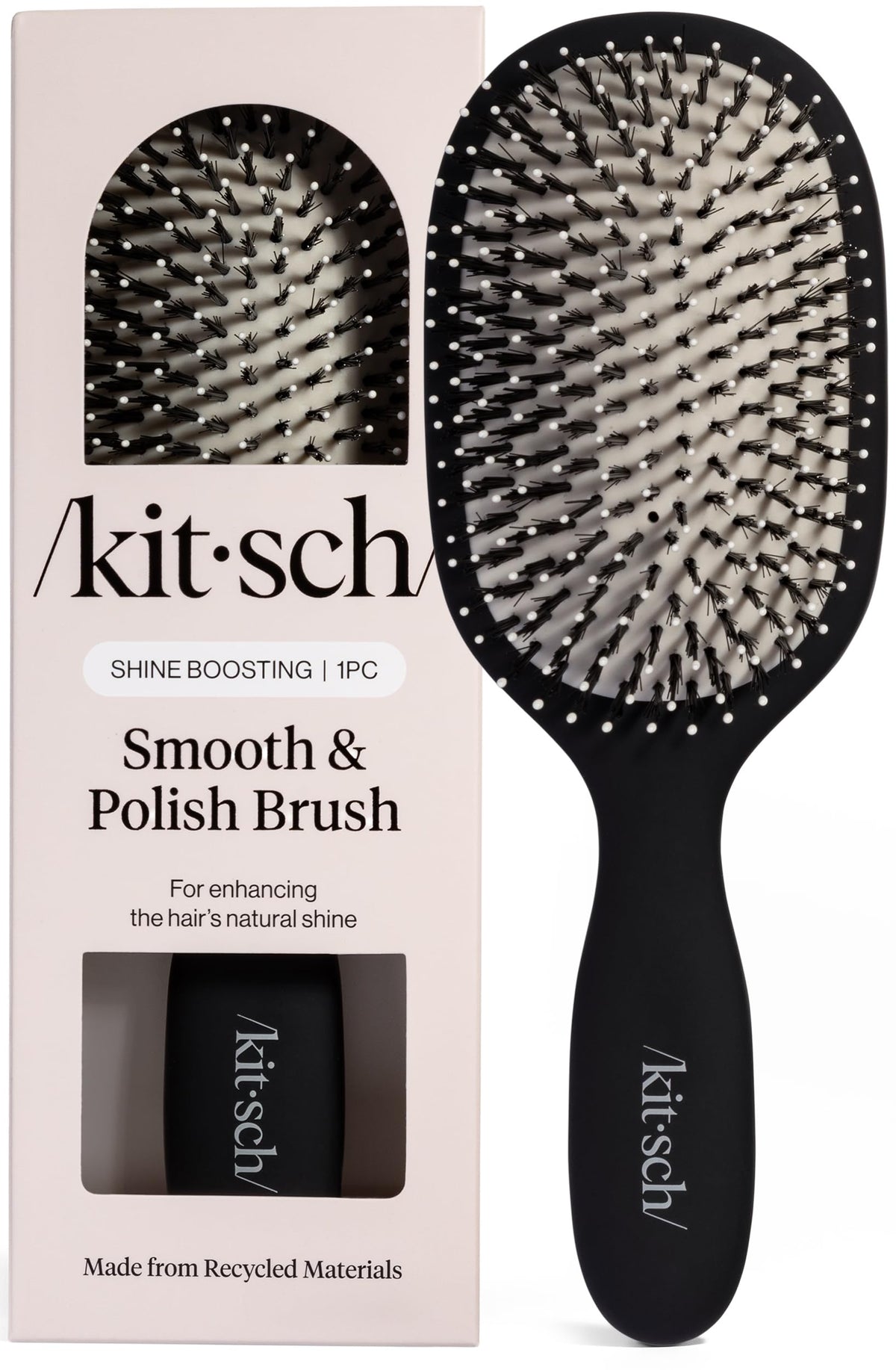 Kitsch Smooth & Polish Hair Brushes For Women and Men - Terracotta