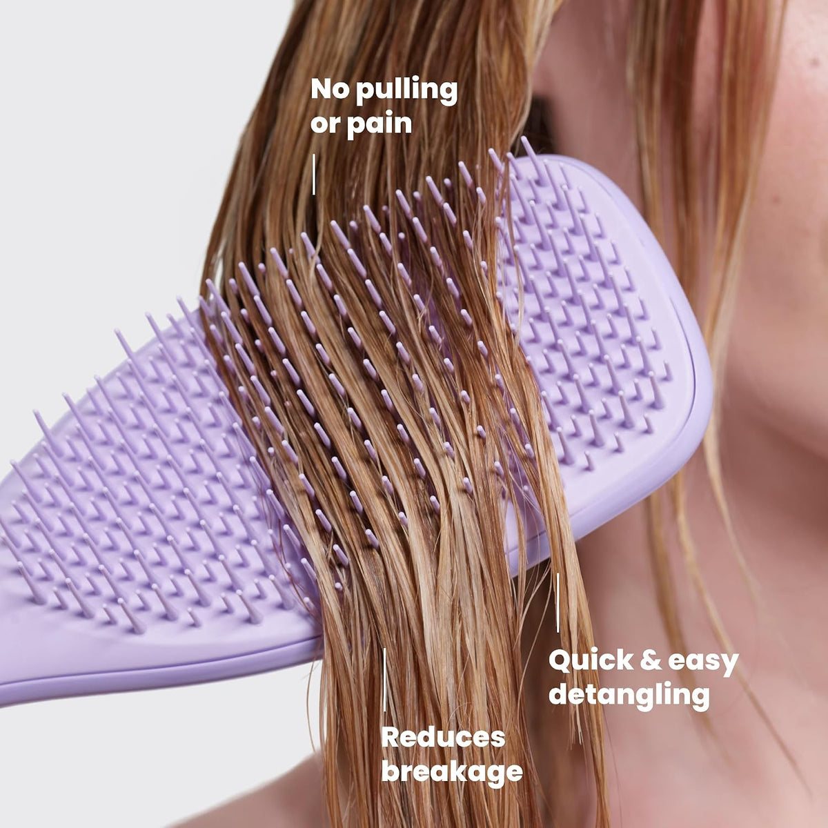 Tangle Teezer Fine Ultimate Detangler Brush for Fine Hair, Hypnotic Heather