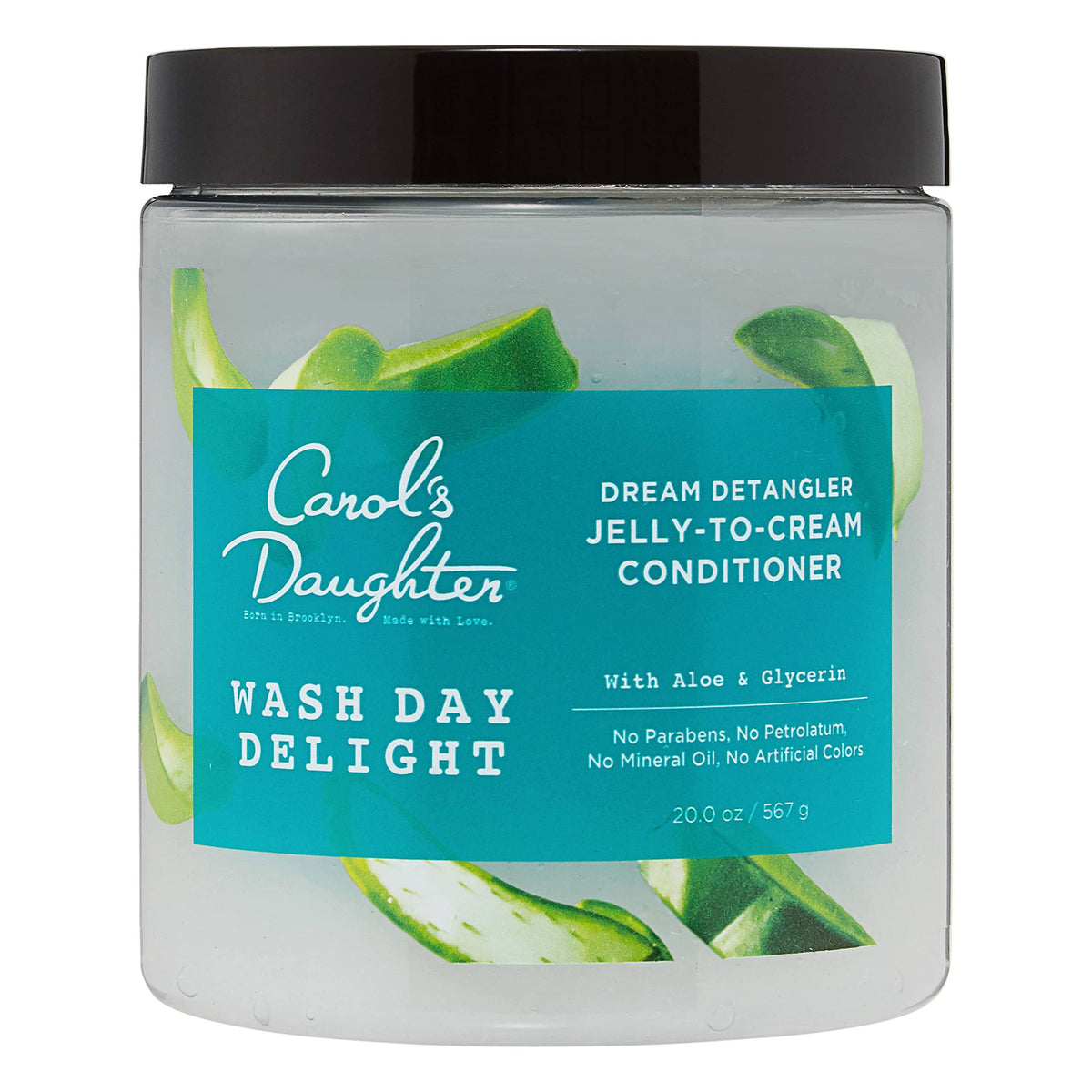 Carol's Daughter Wash Day Delight Hair Gel to Foam Mousse Styler and Hair Detangler for Curls with Aloe, Natural-looking Hold 8.5 fl oz