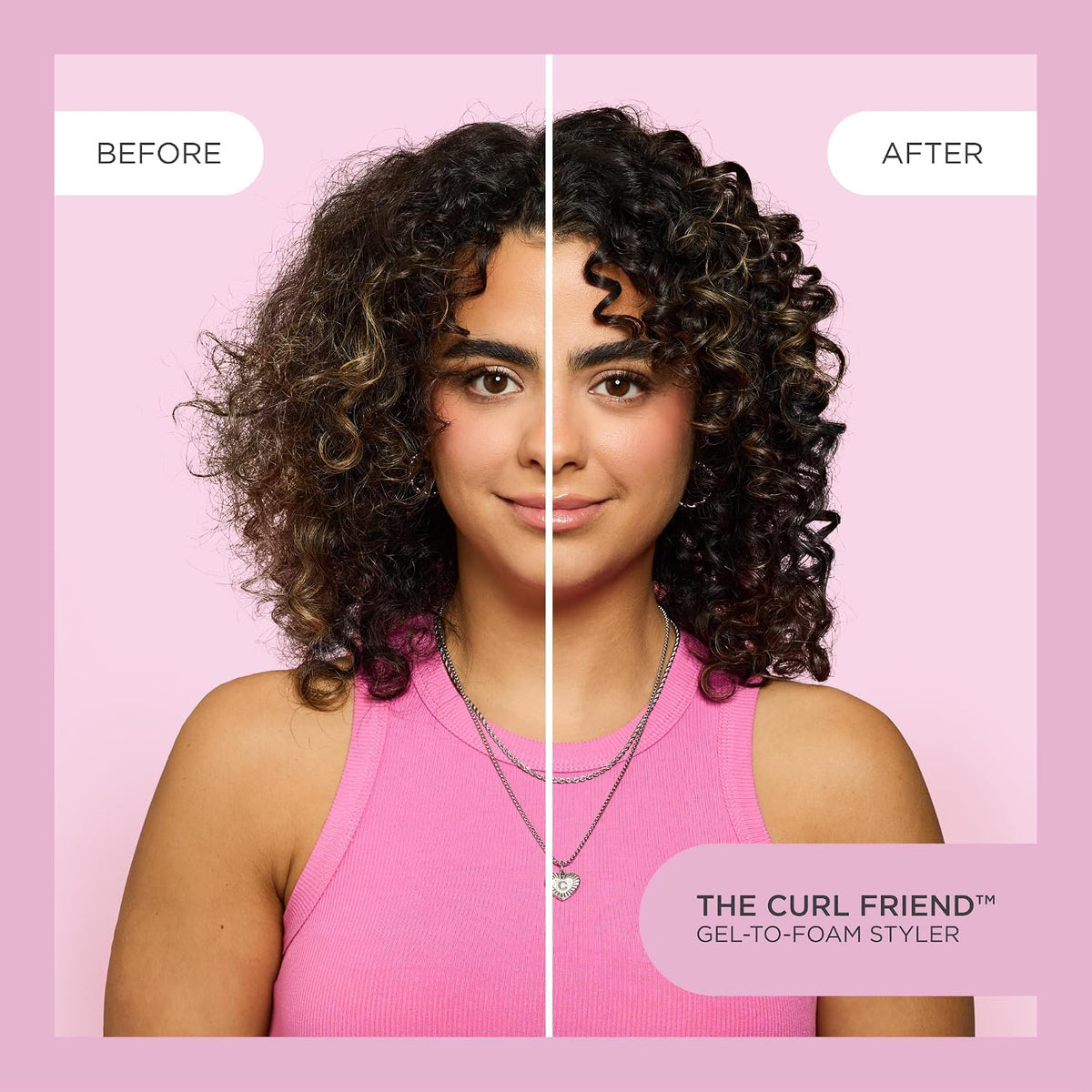 Cake Beauty Curl Friend Gel-to-Foam Curl Styler, 2-Pack, 6.8 fl oz