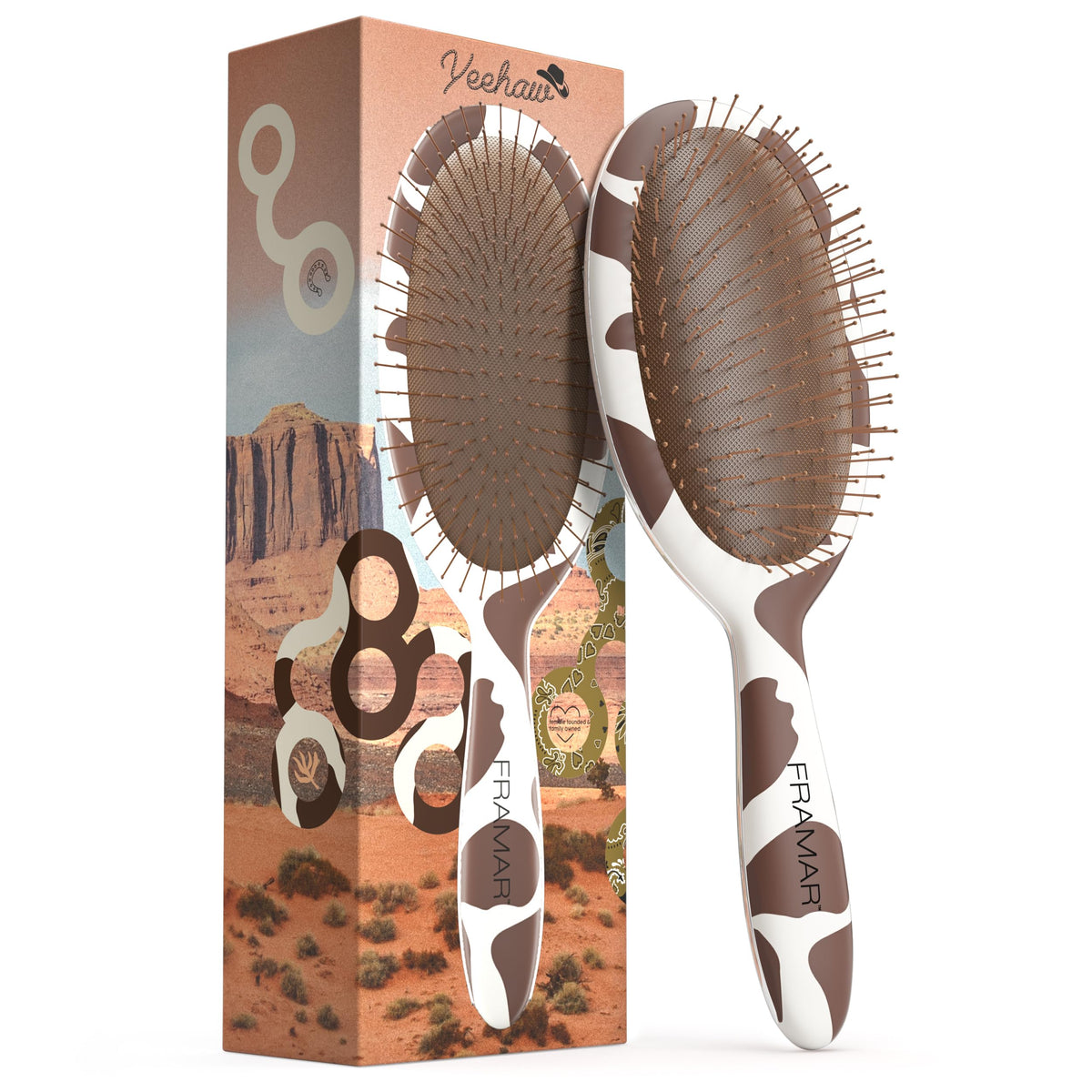 Framar Detangling Brush for Curly Hair, Hair Brushes for Women Detangler