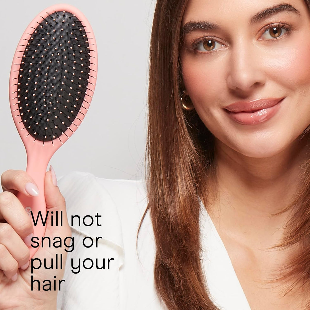 Conair Hair Brush Set, Detangling, 3-Pc, Beige, Navy, Coral