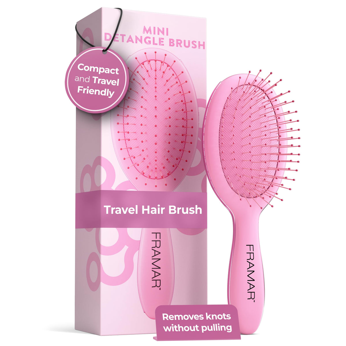 Framar Detangling Brush for Curly Hair, Hair Brushes for Women Detangler